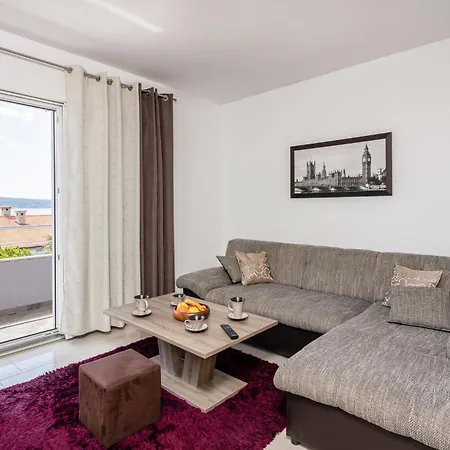 2 Bedroom Beach Front Apartment In Crikvenica Crikvenica